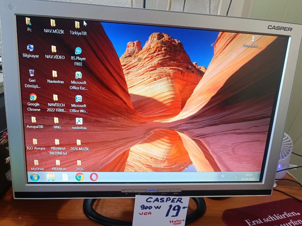 Casper 19 İnç Monitör VGA Hatasız - 7