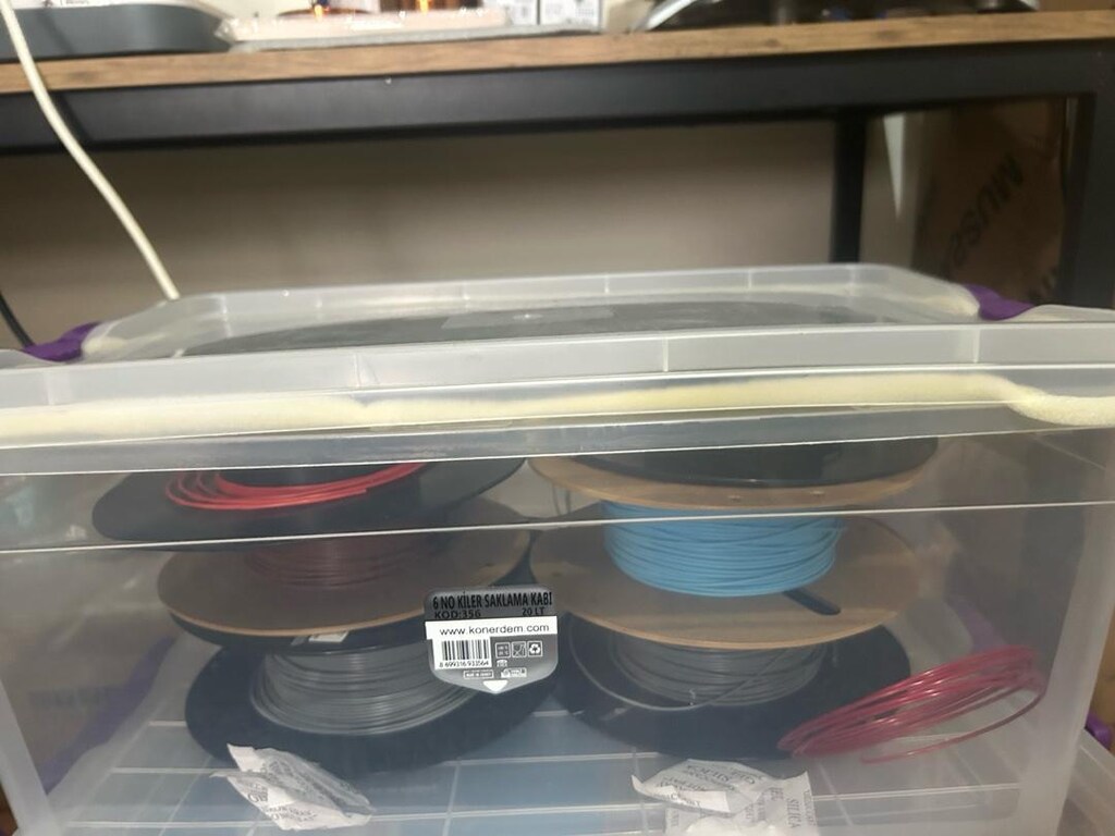 Anycubic s1 combo ve 20 kiloya yakın filament - 3