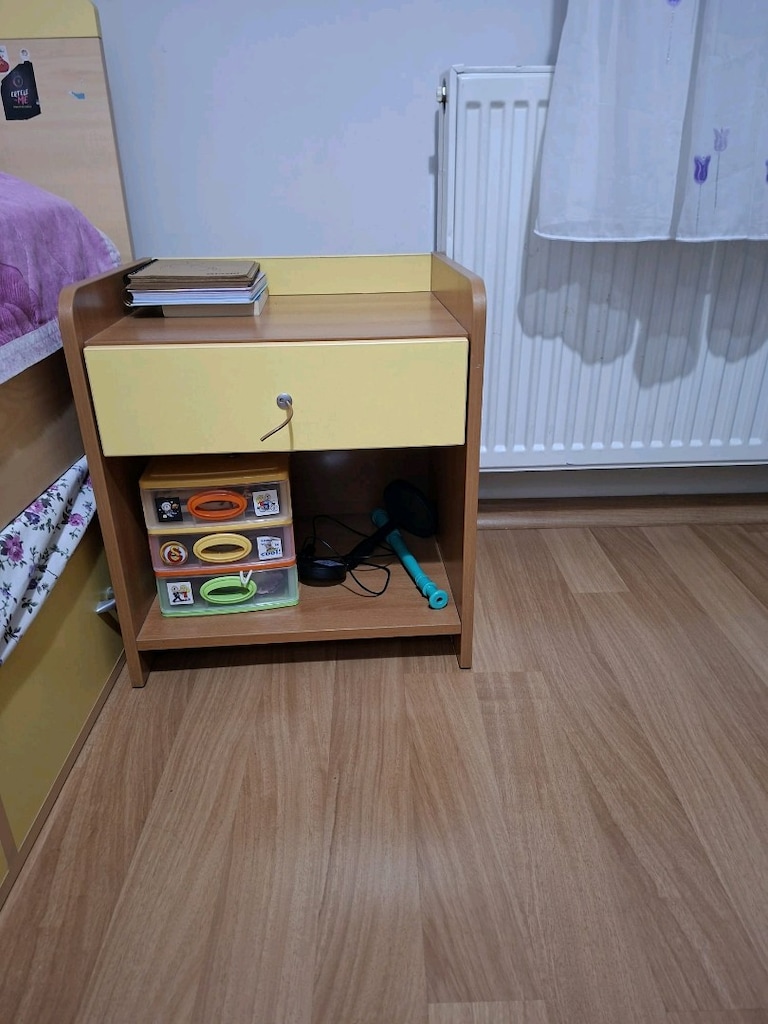 çalışma masası etejer ve kitaplık(3 parça) - 3