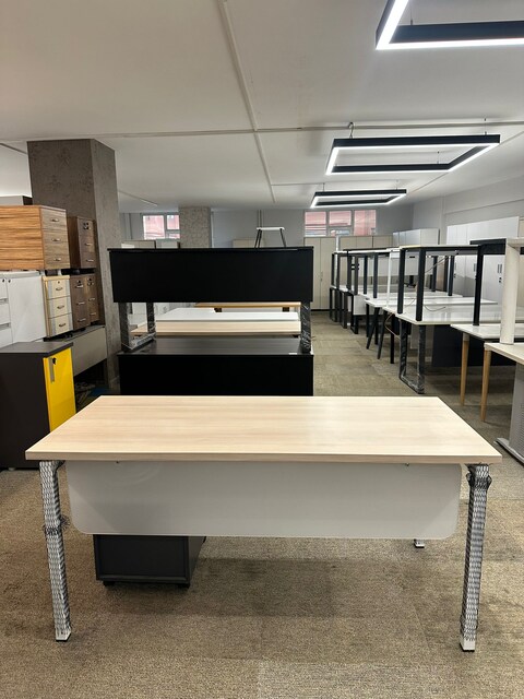 KLAS OFİS ÜSKÜDAR 160x70 MARBELLA KİRAZ BİREYSEL ÇALIŞMA MASASI