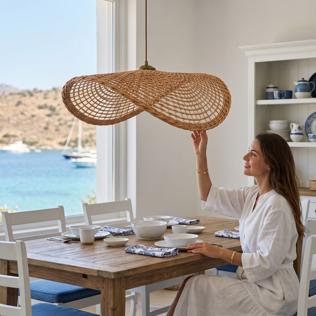SUMMER Rattan Avize 50-60-70 cm – Sıfır - 2