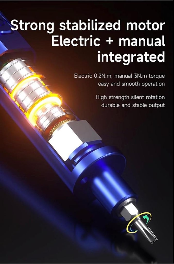 Elektrikli Şarjlı Tornavida Seti 48li - 10