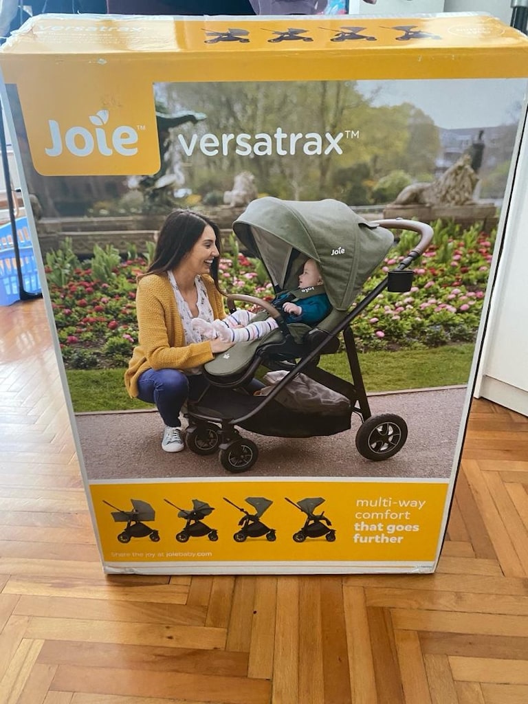 Joie versatrax bebek arabası ve Joie i-snug 2 ana kucağı - 7