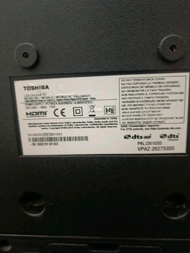 Toshiba marka TV - 3