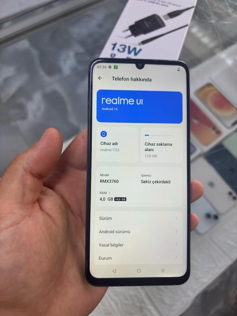 MÜHENDİSCELL’DEN YURTİÇİ REALME C53 8/128 GB SORUNSUZ - 3