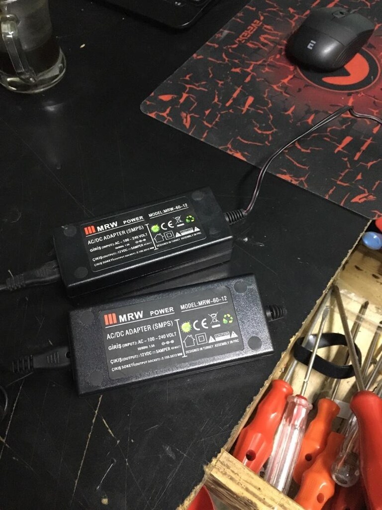 ümraniye teslim iki adet 12 volt 5 amper adaptör - 2