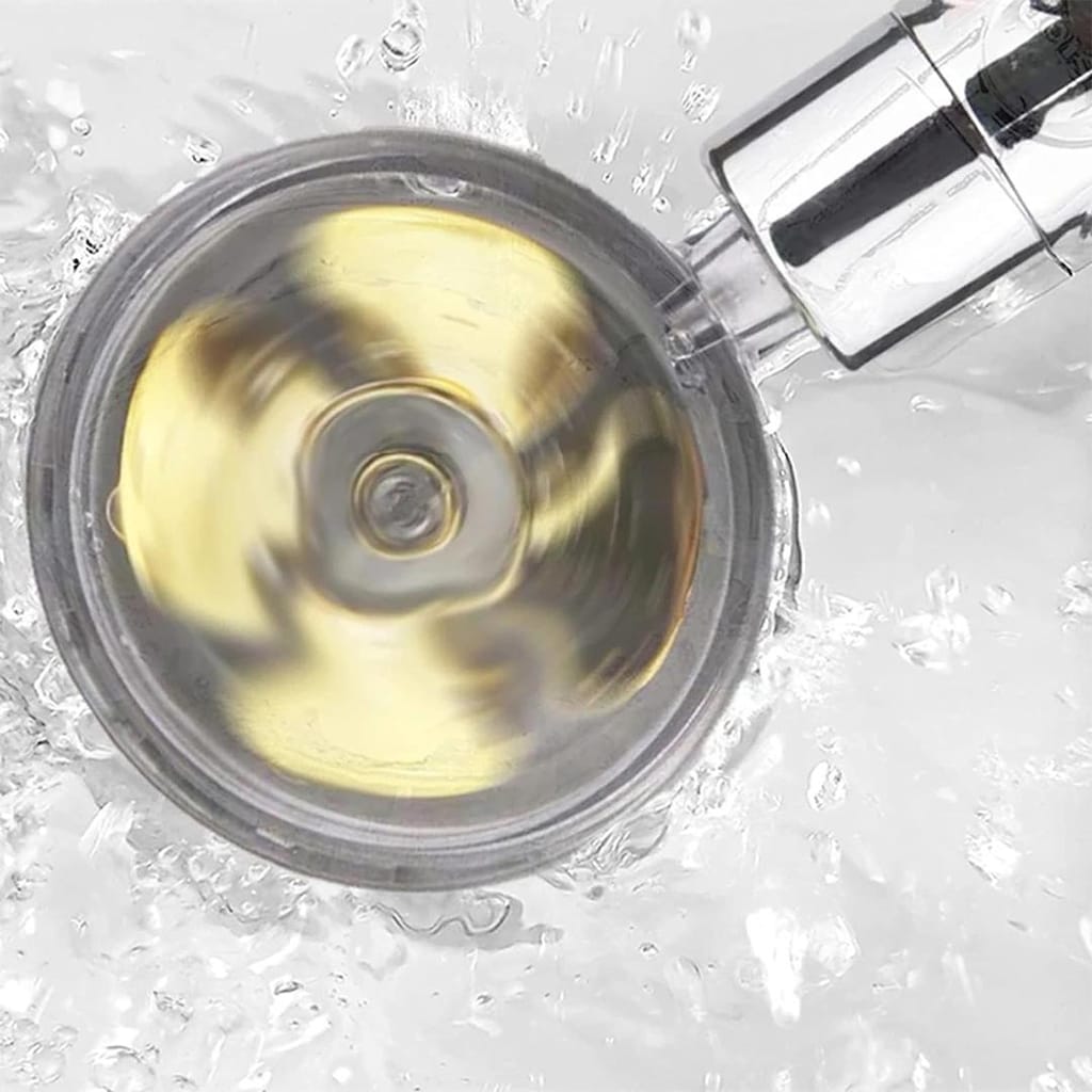 360 DERECE DÖNEBİLEN PERVANELİ TURBO TAZYİKLİ DUŞ BAŞLIĞI - 4