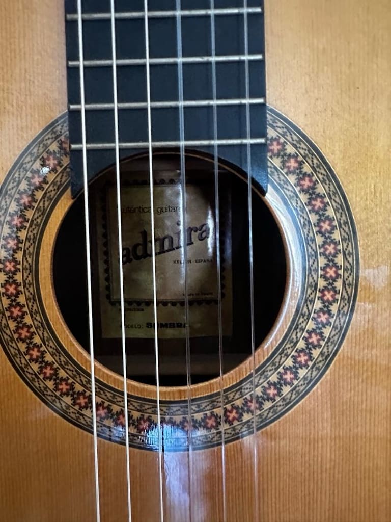 ispanya yapımı klasik gitar - 2