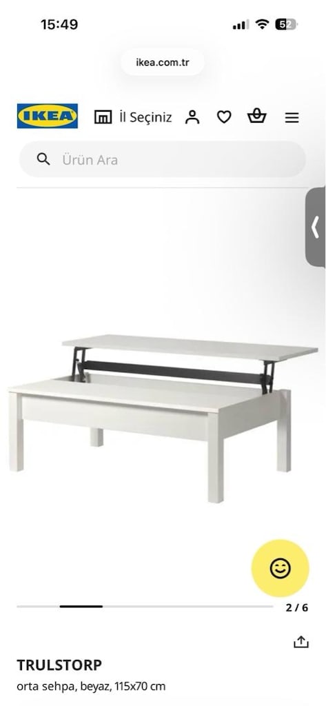 Ikea orta sehpa - 2