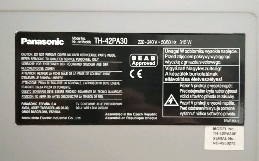 PANASONİC 42 İNÇ PLAZMA TV VE HOME CINEMA SETİ - 7