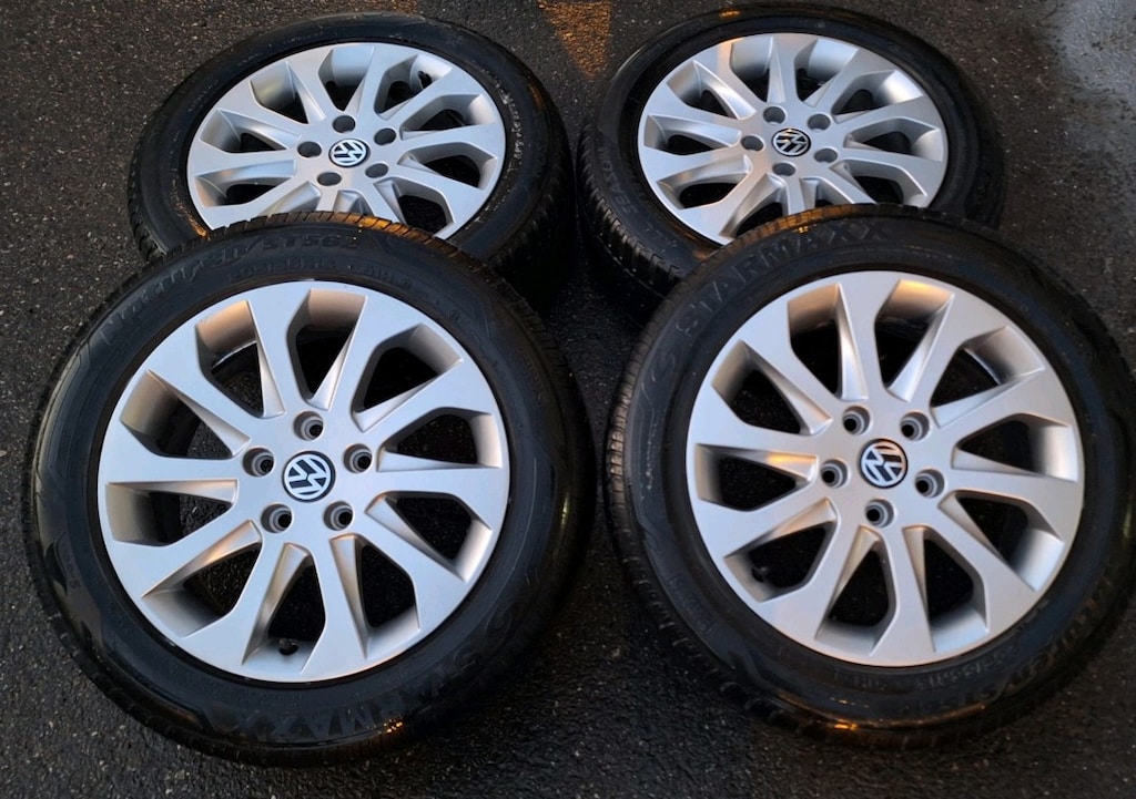 205 55 16//5X112 ORİJİNAL AUDİ PASSAT JETTA SEAT SKODA T4 CADDY GOLF - 2