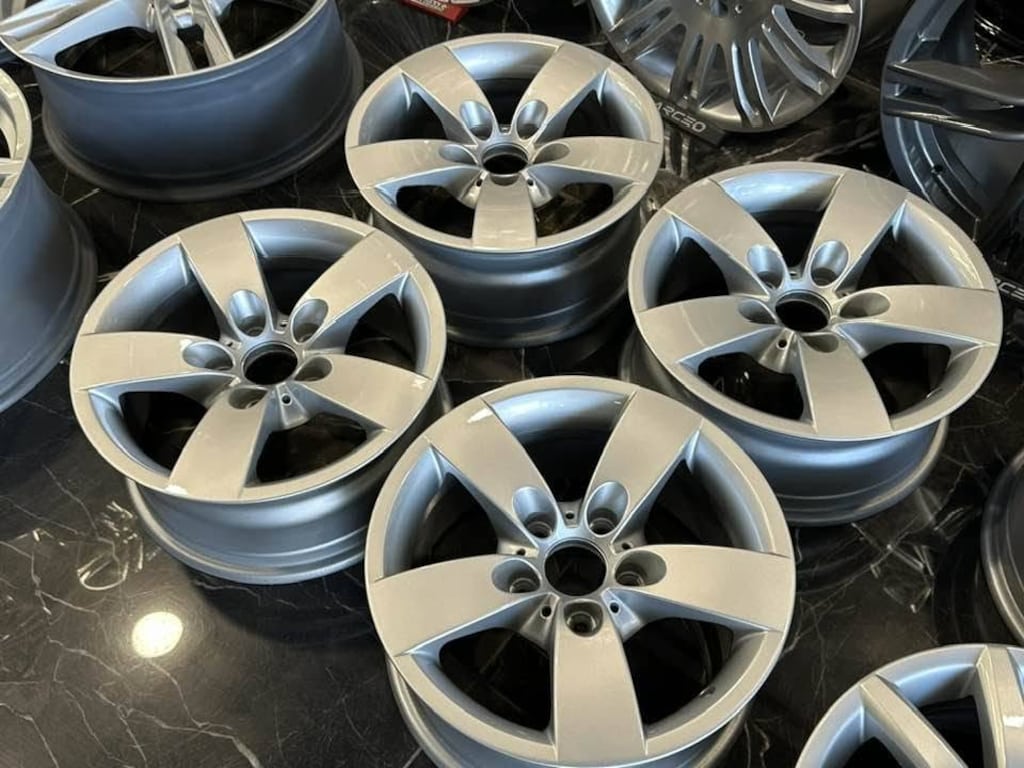 16 JANT 5X120 BMW E60 F20 E90 E92 ORJİNAL TAKIM SIFIR AYARINDA - 6