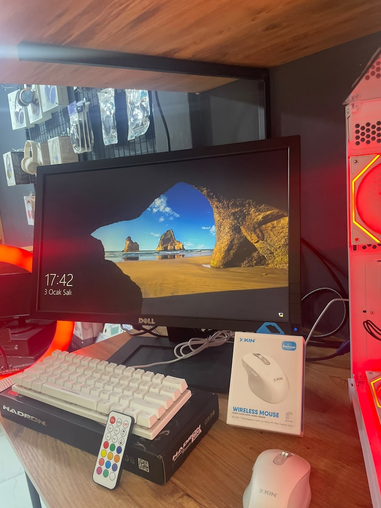 Temiz Beyaz Kasa Set! Ryzen 7 1700X - GTX 1660 Super - 8-16GB RAM - 4