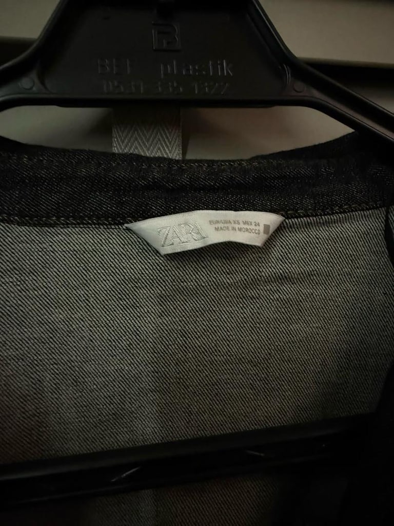 Zara Koyu Lacivert Slim Fit Gömlek - 3