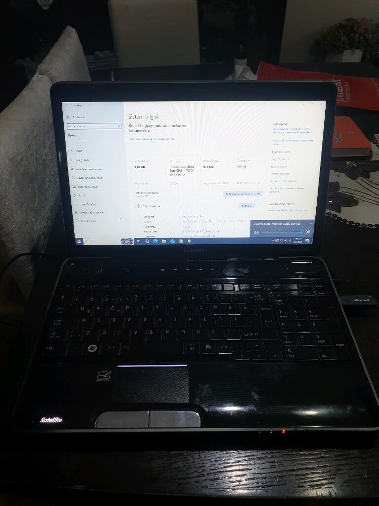 toshiba a500 - 2