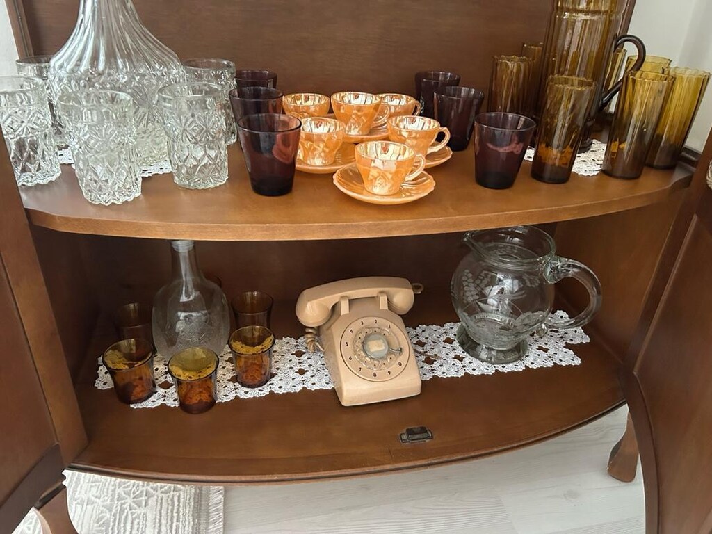 Vintage Sarı Fincan - 6