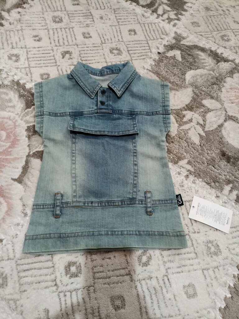 kız bebek kot elbise 1.5 yaş