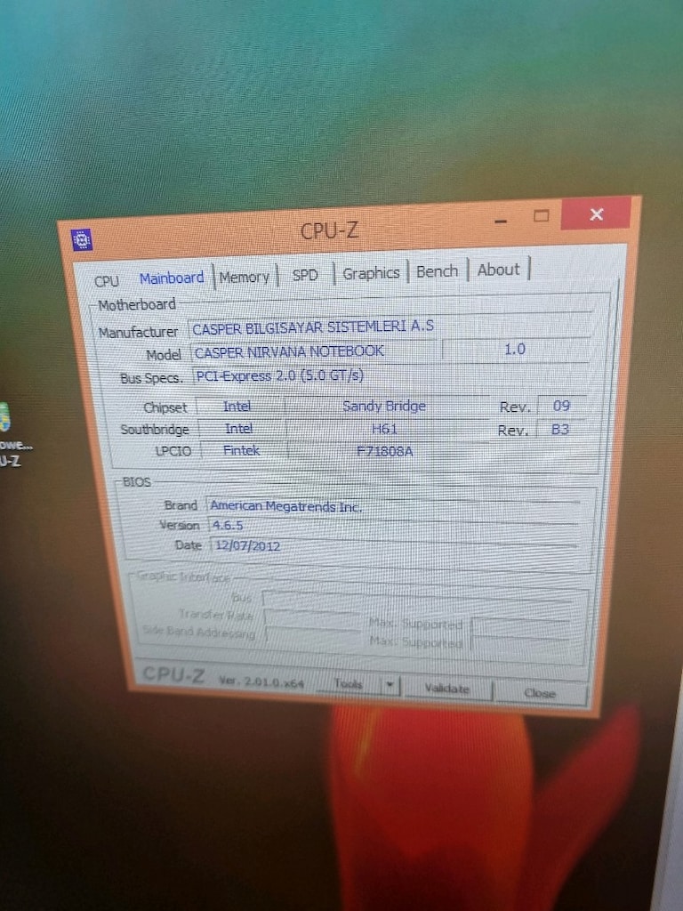 SATILIK ECS 1155 PİN ANAKART İ5 2400 işlemci 8 gb rem - 5