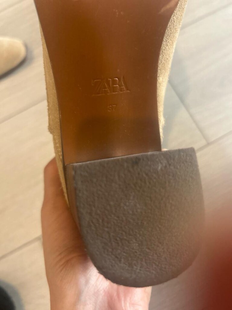 Zara süet bot - 2