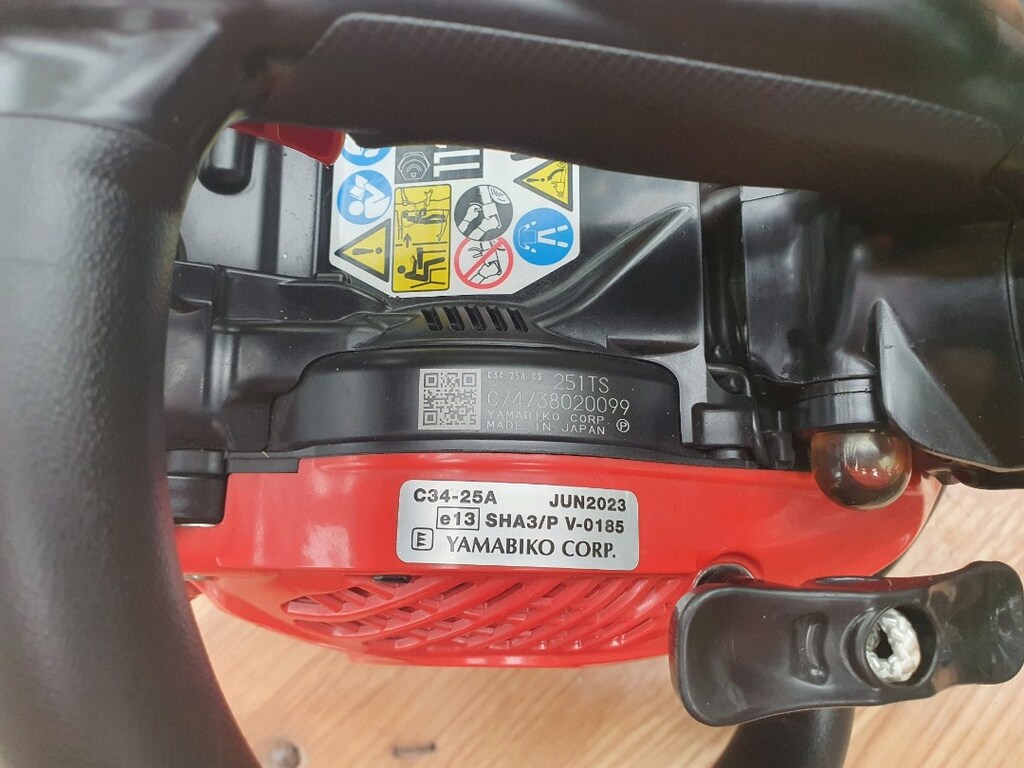Shindaiwa echo 2511 251ts benzinli budama motoru testeresi - 8