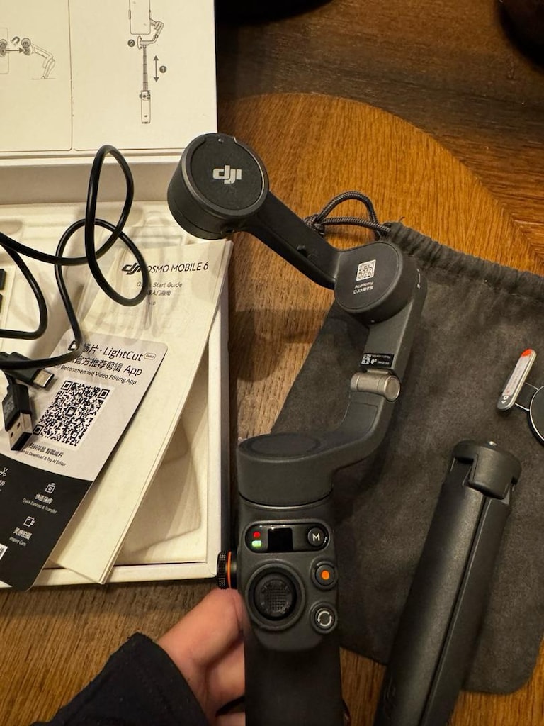 DJI Osmo Mobile 6 – Çok Az Kullanılmış, Kutulu ve Eksiksiz - 2