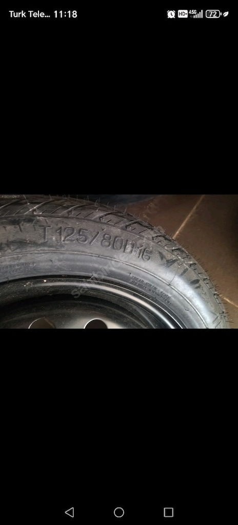 16inc ince stepne Honda Toyota Hyundai KİA. 5x114. sıfır ürün - 2