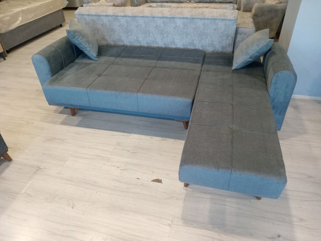 mini köşe koltuk puflu - 4