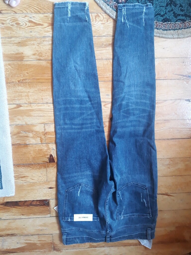 pantolan kot zara sıfır 42 beden bay bayan - 3