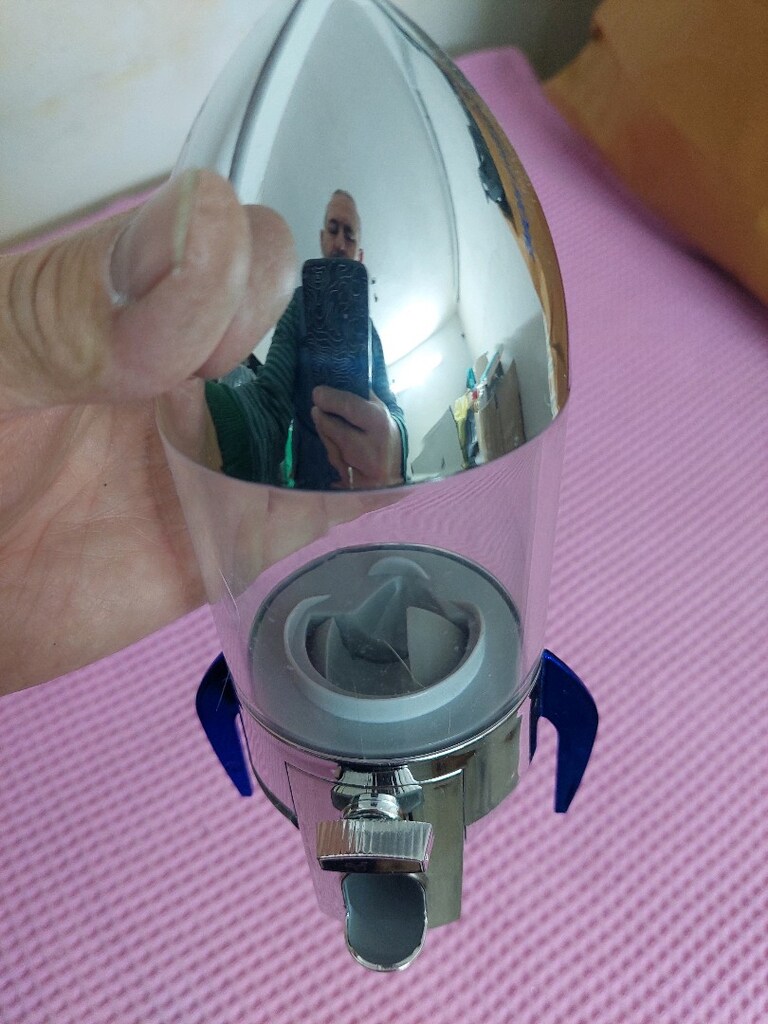 Şeker makinesi. Şekerleme kutusu. Roket şeklinde şekerleme kutusu - 5
