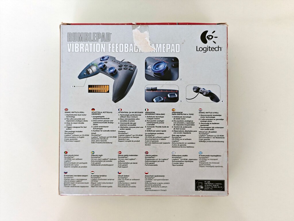 Logitech WingMan Rumblepad USB Oyun Kolu - 10