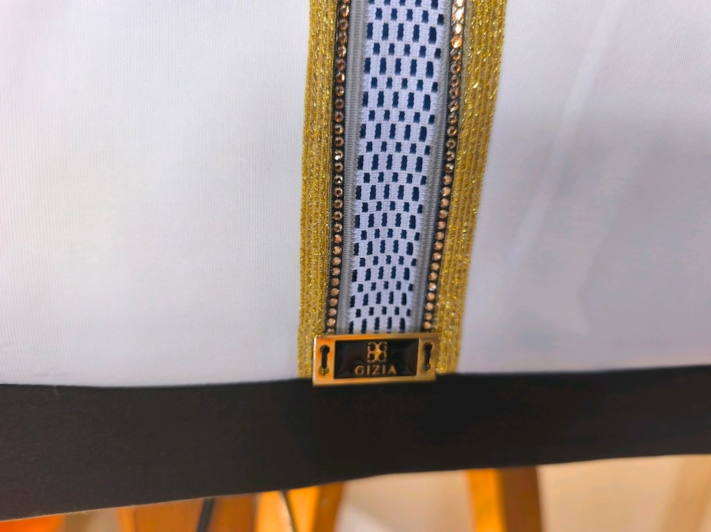Orjinal Gizia Swarovski taşlı tayt büstiyer takım - 6