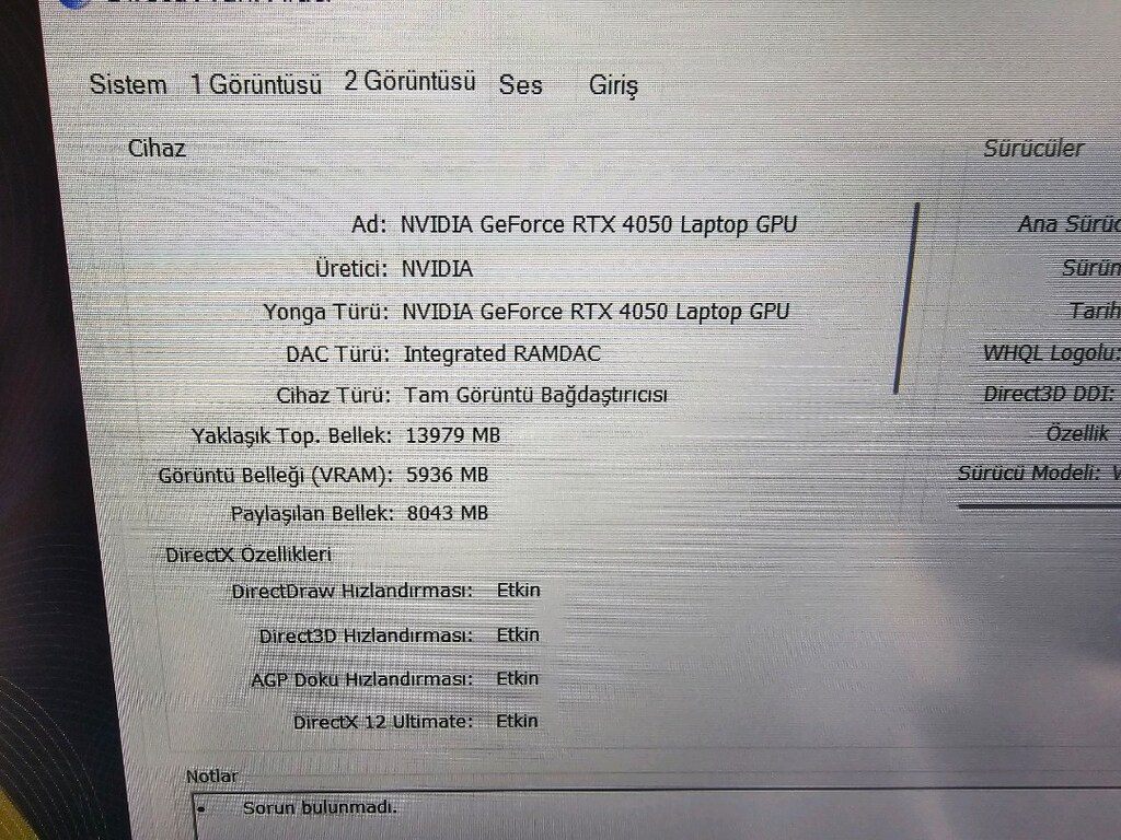 ACER NİTRO TERTEMİZ OYUNCU BİLGİSAYARI - 5