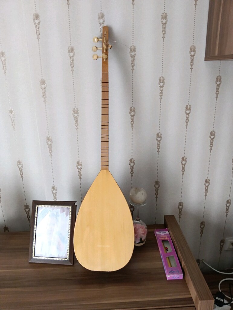 hiç kullanılmamış kısa sap saz - 5