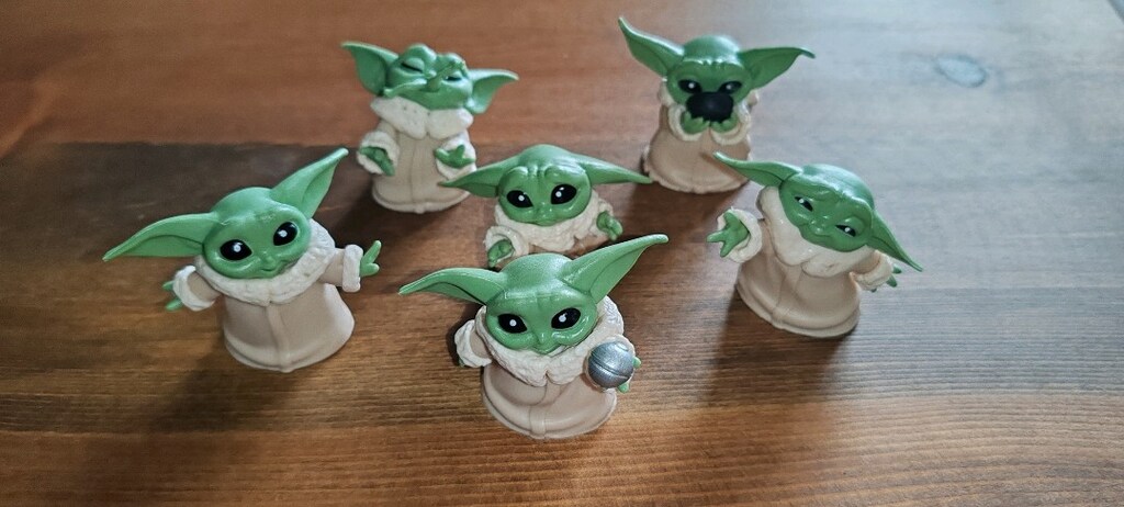 Baby Yoda 6 Adet ( Set Halinde Sıfır Ürün) - 2