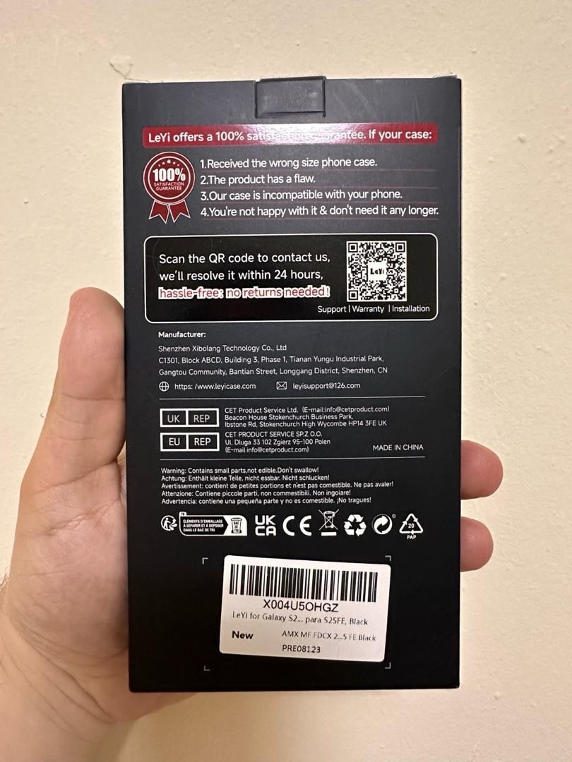 Samsung Galaxy S23 FE Tam Koruma Seti - LeYi Kılıf + Ekran Koruyucu - 2