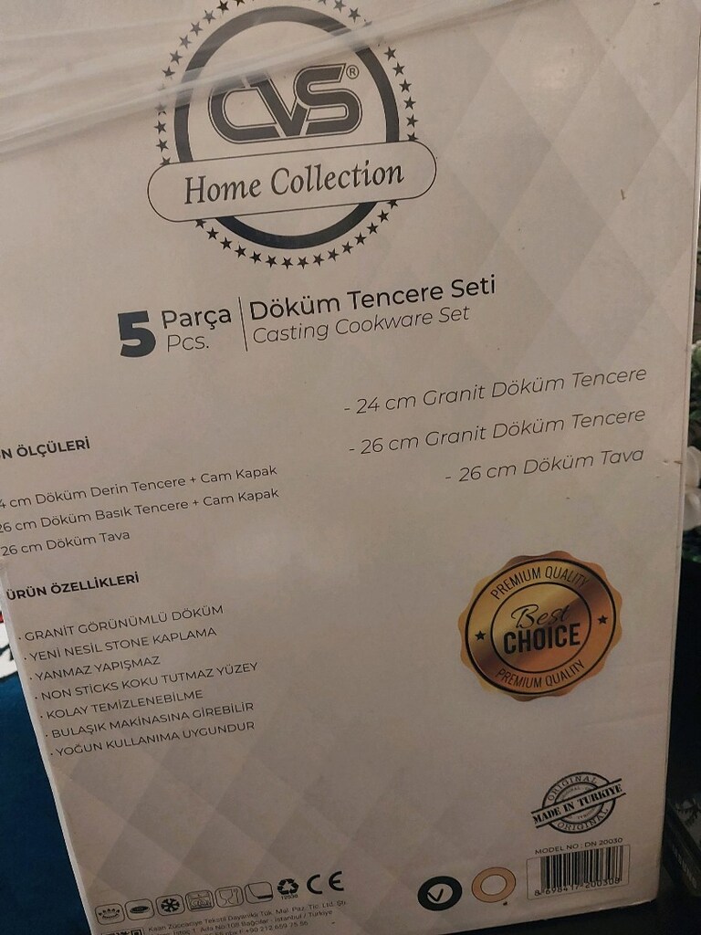 3 lü döküm tencere seti - 2