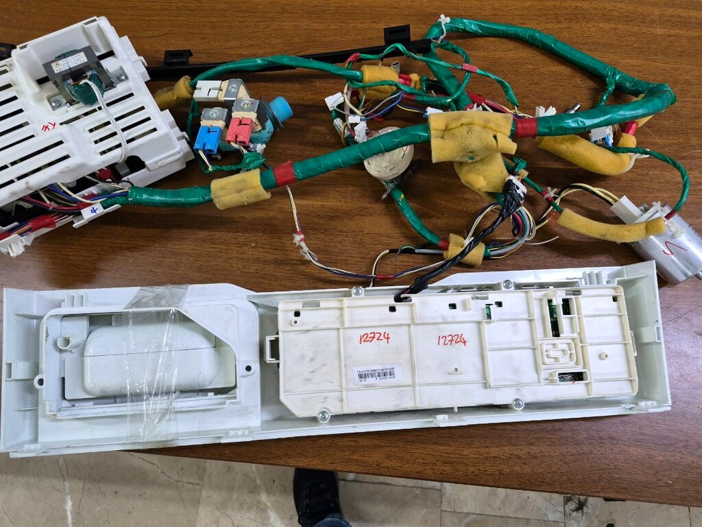Samsung Ecobuble 8.0kg / 5.0kg WD0804W8E Çamaşır Makinesi Anakart Kabl - 3