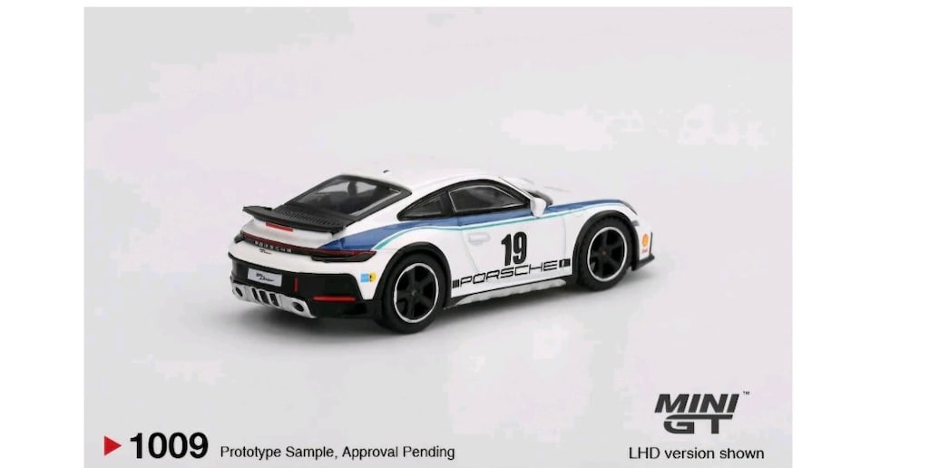 Mini GT Porsche 911 Dakar Rally 1974 Blister Diecast Model Araba - 3