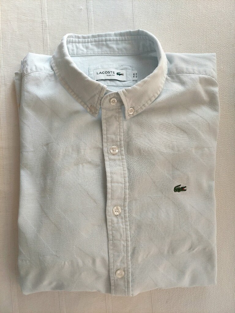 LACOSTE erkek dokulu-desenli gömlek - 6