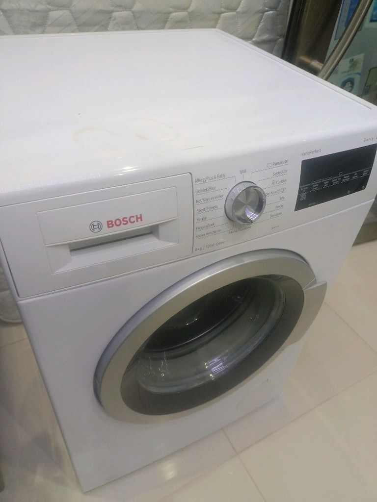 Bosch 9 kg 1200 devir Tertemiz Sorunsuz Sessiz Çamaşır Makinesi - 11