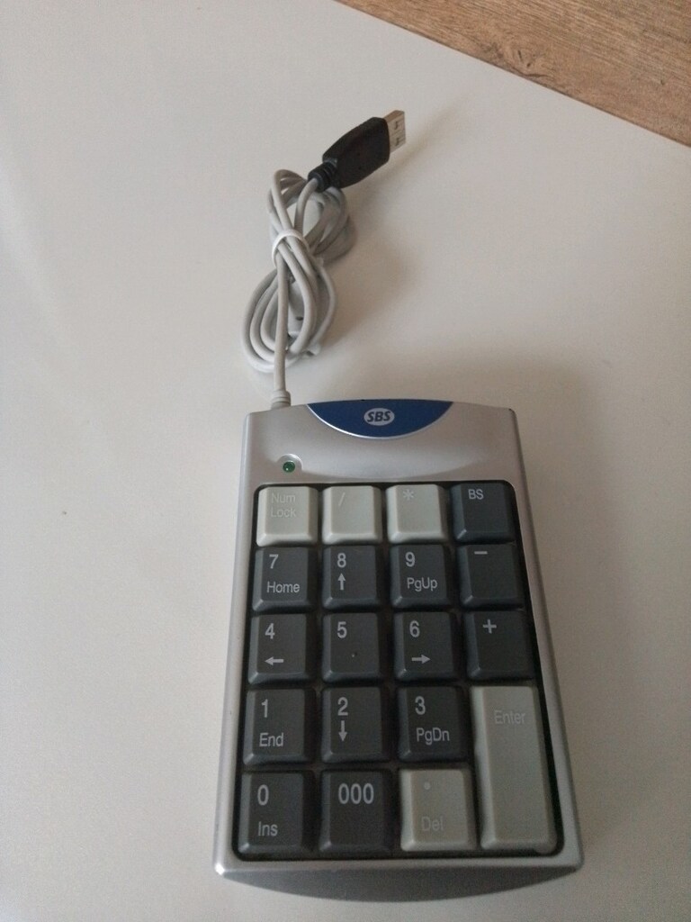 SBS PTN520 USB girişli kablolu nümerik klavye (Muhayyer cihaz) - 2