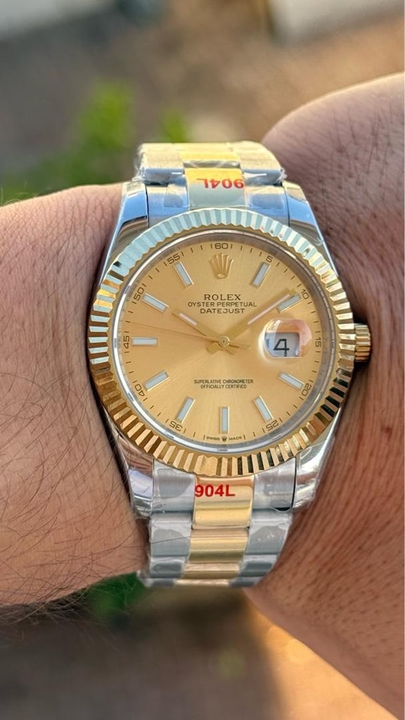 ROLEX DATEJUST GOLD AUTOMATİC - 8