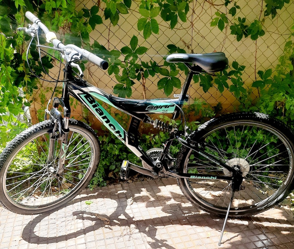 bianchi snap 26 inç çift amortisörlü dağ bisikleti - 8