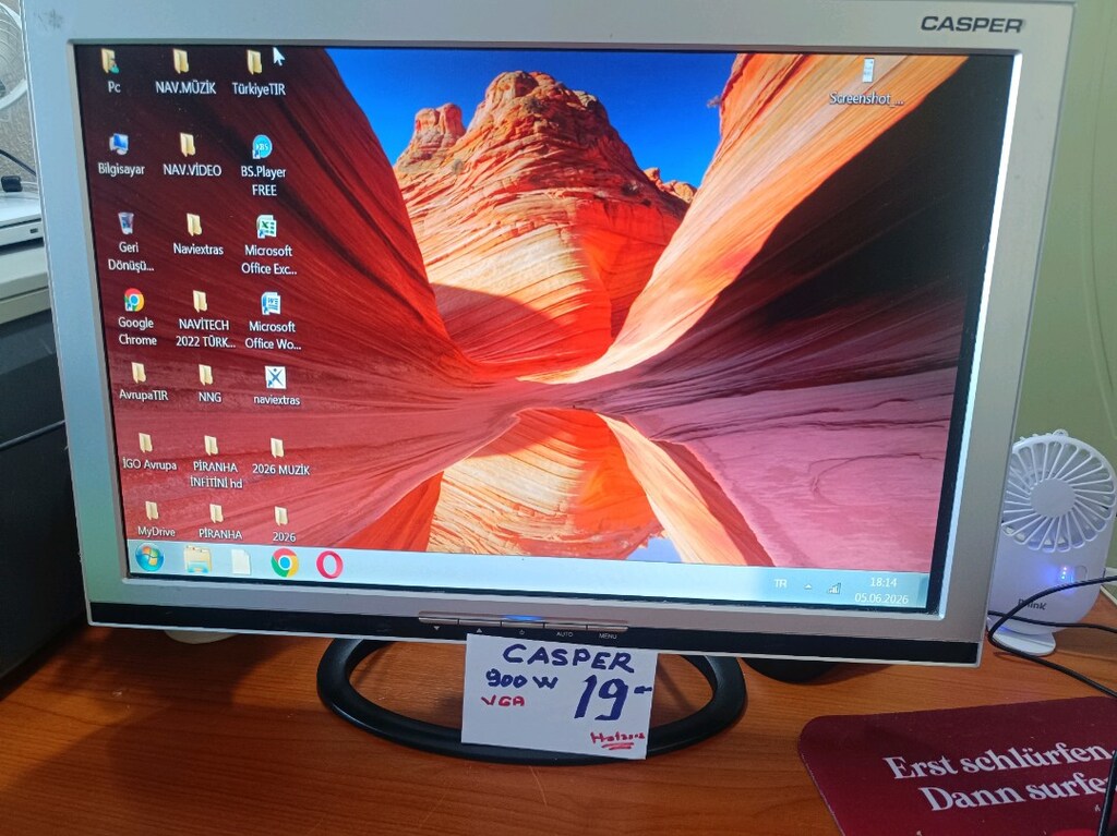 Casper 19 İnç Monitör VGA Hatasız - 8