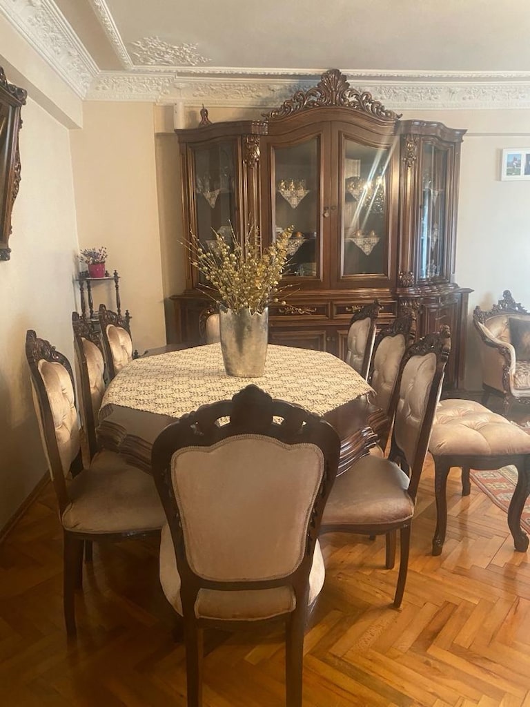 Oymalı Salon Takımı Antika Vintage (Hediyeli) - 8