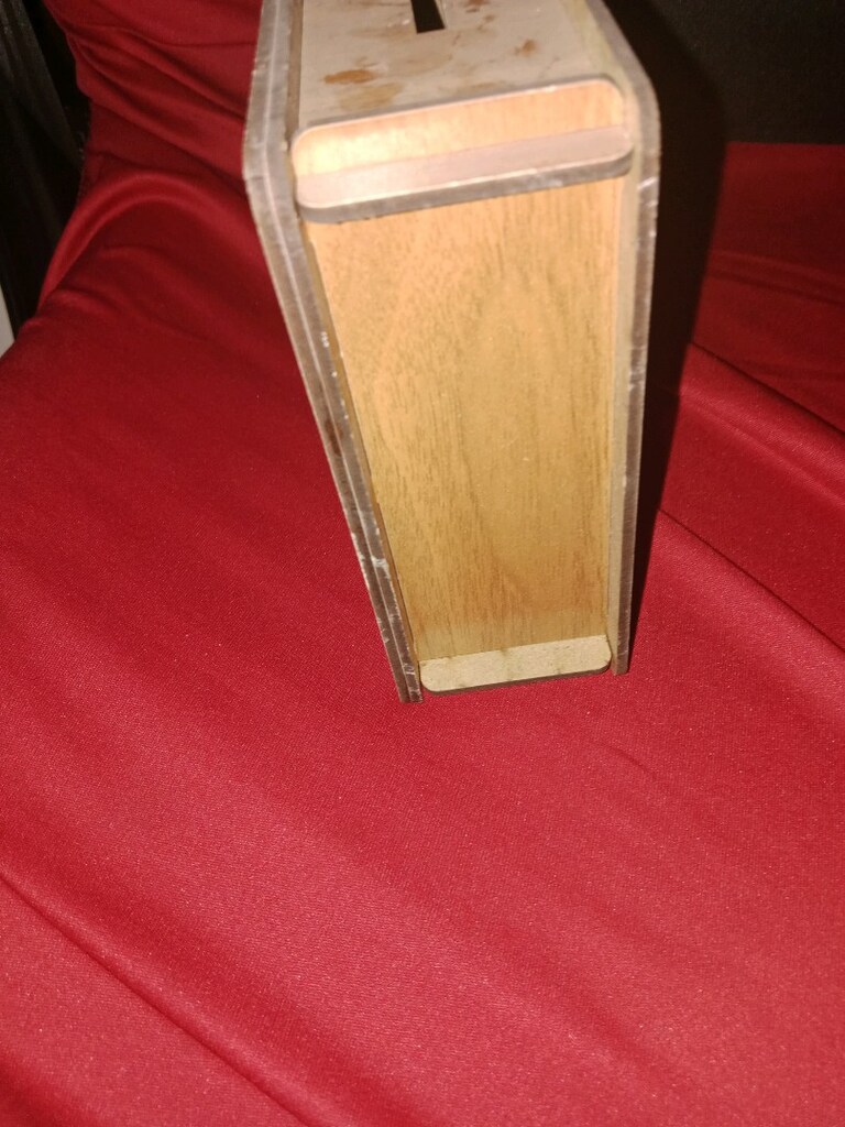 Ahşap Kumbara 25-17-8 cm - 3