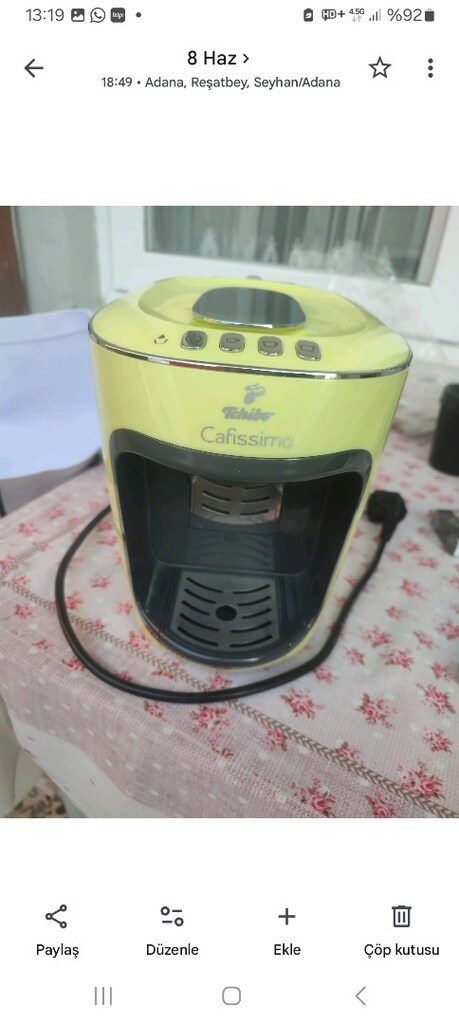 Tchibo Cafissimo Pure (Happy Matcha/Lime Yeşili) - 2