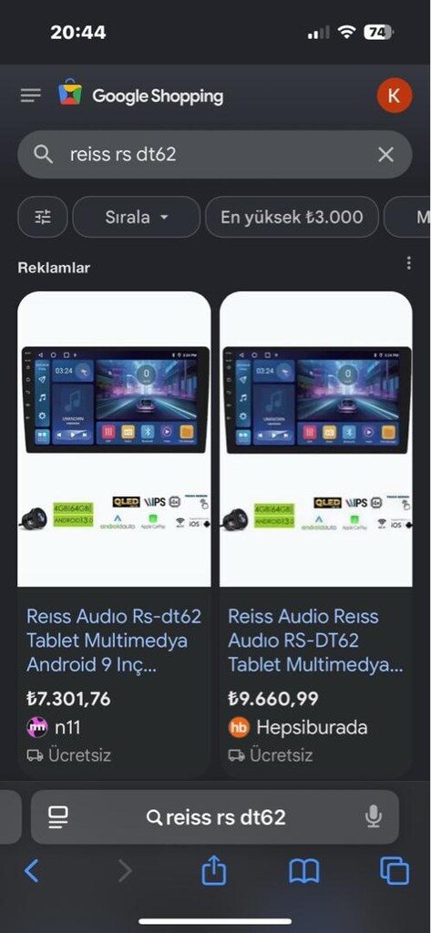 Reiss 9inç multimedya - 4
