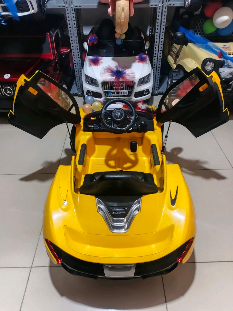 LİSANSLI MİRACLE 3 İLERİ (KLİMALI)2 MOTOR KUMANDALI&MANUEL AKÜLÜ ARABA - 5