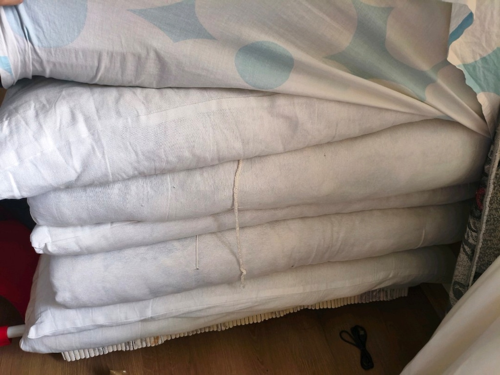 185 cm * 90 cm sıfır yün yatak - 5